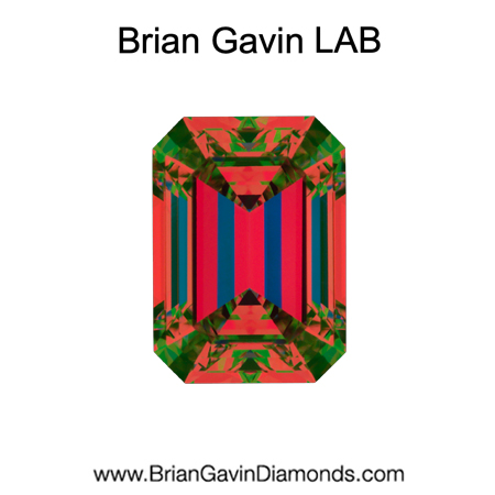 1.50 F VS1 Premium Lab Grown Emerald aset