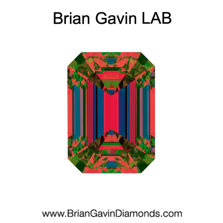 1.42 D VS1 Premium Lab Grown Emerald aset