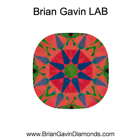 1.67 D VVS2 BG Premium Lab CVD Cushion aset