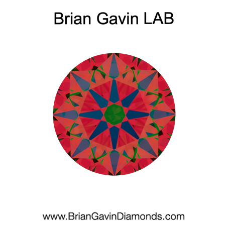 2.96 E VVS2 Brian Gavin Premium Lab Round - Grown in the USA aset