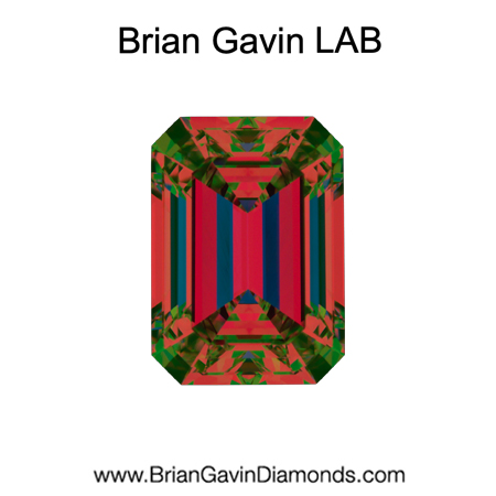 1.49 E VS1 Premium Lab Grown Emerald aset