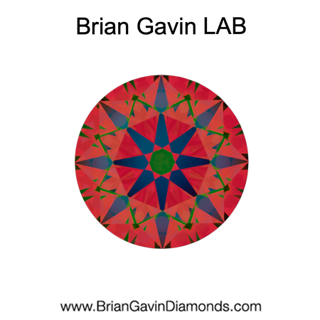 3.88 F VS2 Brian Gavin Premium Lab Roun - Grown in the USA aset