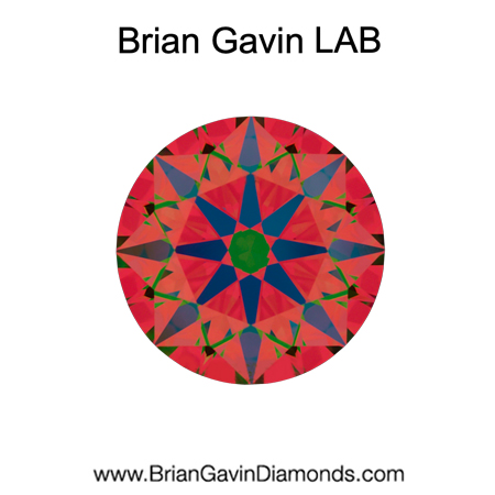 0.96 E SI2 BG Premium Lab Round Diamond - Grown in the USA aset