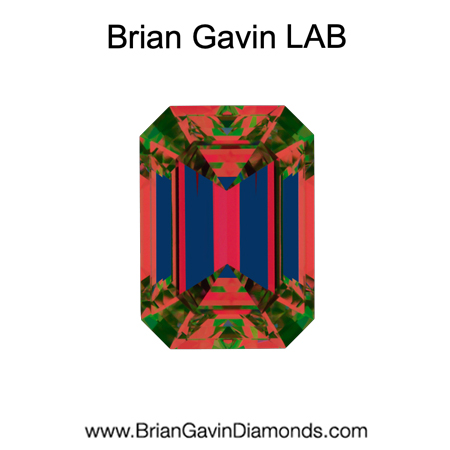 1.27 F SI1  BG Premium Lab Emerald - Grown in the USA aset