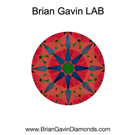 3.89 E VS1 Brian Gavin Premium Lab Round - Grown in the USA aset