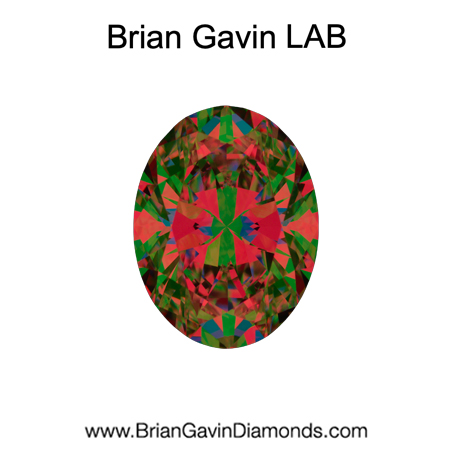 2.74 E VVS2 BG Premium Lab Oval aset