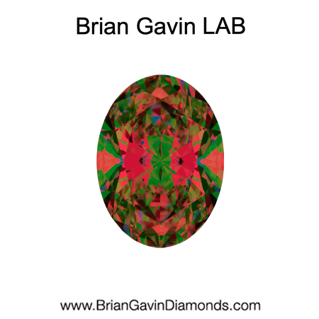 6.64 G VVS2 BG Premium Lab Oval aset
