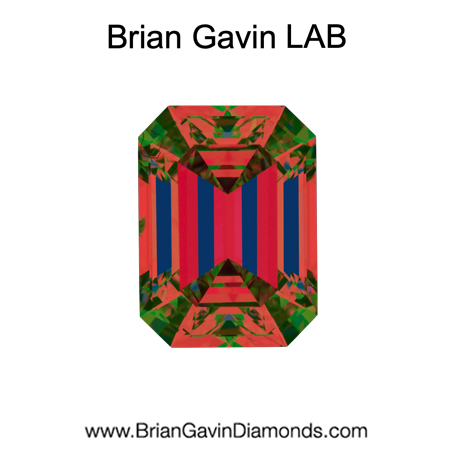 1.13 G SI2  BG Premium Lab Emerald - Grown in the USA aset