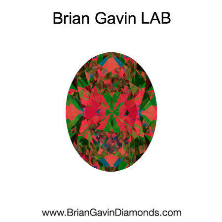 2.75 D VVS2 BG Premium Lab Oval aset