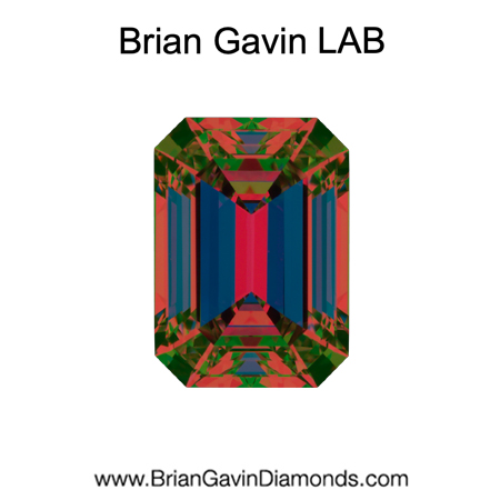 1.43 D VVS2 Premium Lab Grown Emerald aset