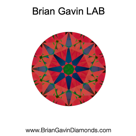 3.57 D VVS2 Brian Gavin Premium Lab Round - Grown in the USA aset