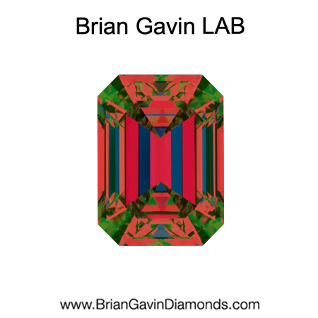 2.65 E VS1 BG Premium Lab Emerald - Grown in the USA aset