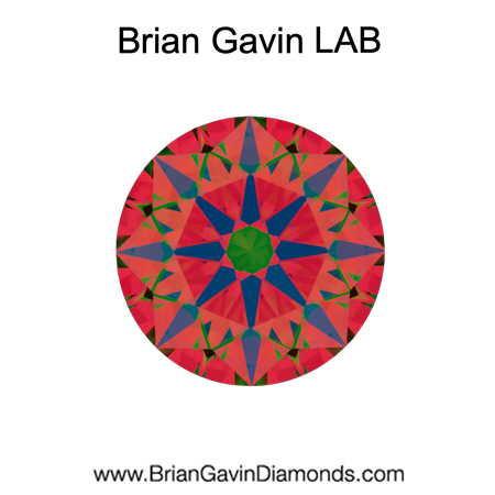 1.07 D VVS2 Brian Gavin Premium Lab Grown Round Diamond HPHT aset