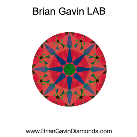 1.11 E VVS1 Brian Gavin Premium Lab Grown Round Diamond HPHT aset