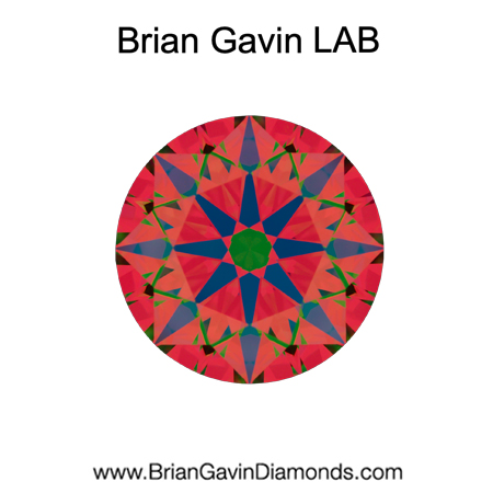 2.22 E VS1 Brian Gavin Premium Lab Grown Round Diamond HPHT aset