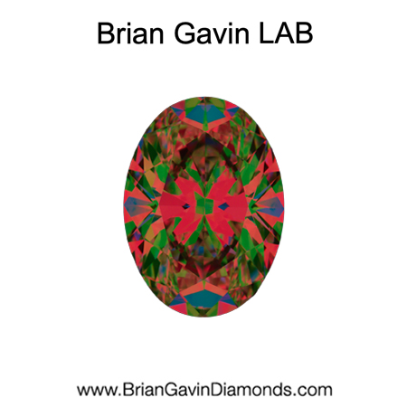1.12 D VVS1 BG Delux Lab Grown Oval Diamond aset