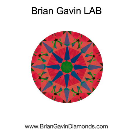 1.06 D VVS2 Brian Gavin Premium Lab Grown Round Diamond HPHT aset