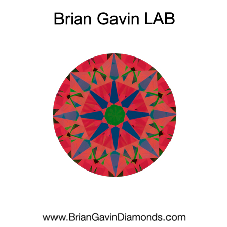 1.06 D VVS2 Brian Gavin Premium Lab Grown Round Diamond HPHT aset