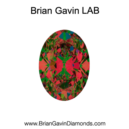 1.05 D VS1 BG Premium Lab Oval aset