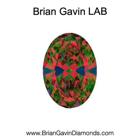 1.01 D VS1 BG Premium Lab Oval aset