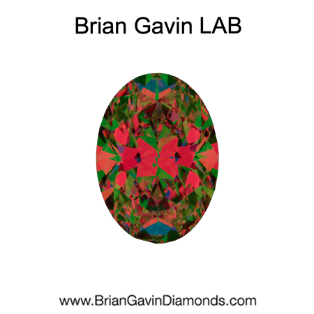 1.08 D VS1 BG Premium Lab Oval aset