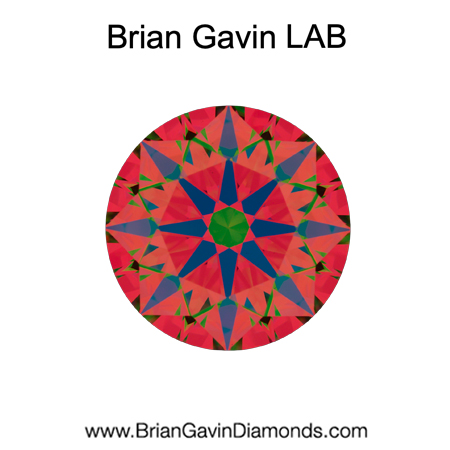 2.1 E VS2 Brian Gavin Premium Lab Grown Round Diamond HPHT aset