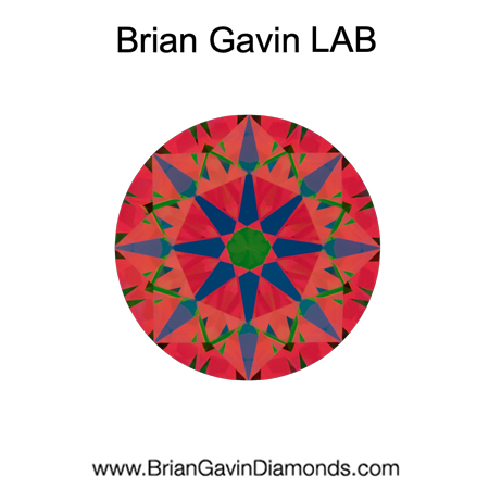 1.04 D VVS2 Brian Gavin Premium Lab Grown Round Diamond HPHT aset