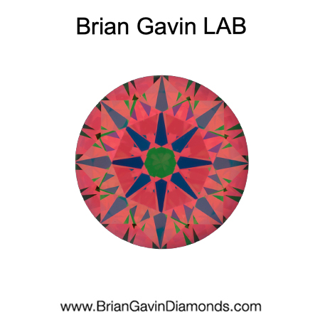 2.49 D VS1 Brian Gavin Premium Lab Grown Round Diamond aset