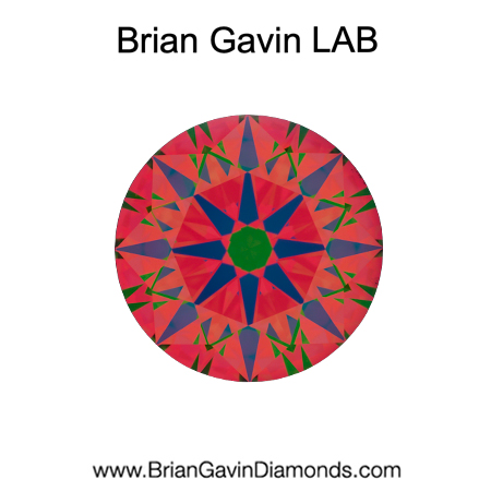 2.16 E VS1 Brian Gavin Premium Lab Grown Round Diamond aset