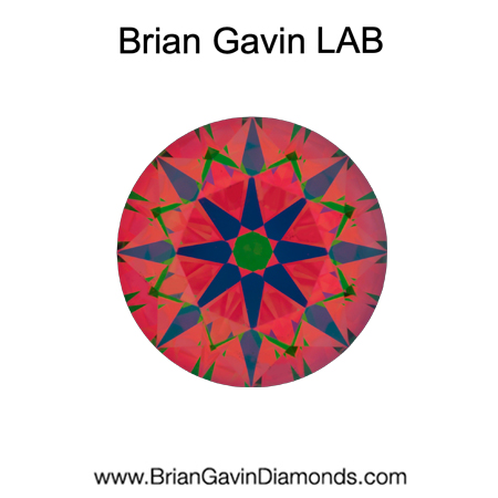 2.64 F SI1 Brian Gavin Premium Lab Grown Round Diamond aset