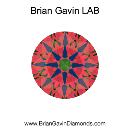 1.4 D VVS2 Brian Gavin Premium Lab Grown Round Diamond aset