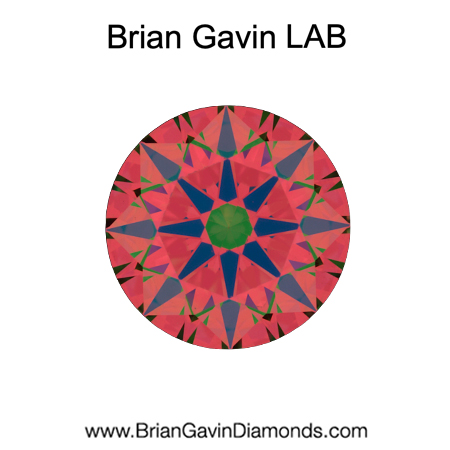 1.25 D VVS2 Brian Gavin Premium Lab Grown Round Diamond aset