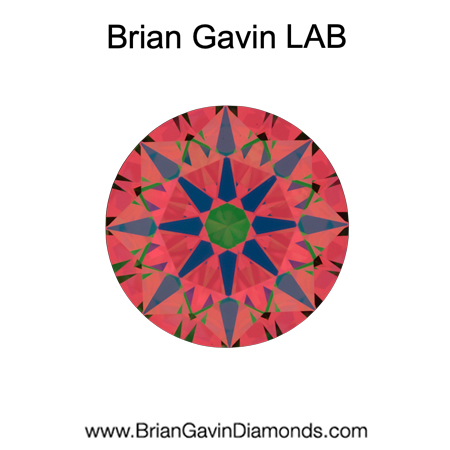 1.24 D VS1 Brian Gavin Premium Lab Grown Round Diamond aset