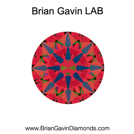 2.1 F VS1 Brian Gavin Premium Lab Grown Round Diamond aset