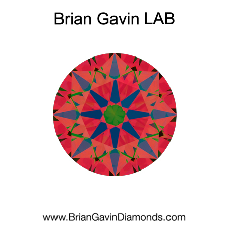1.346 F VVS1 Brian Gavin Premium Lab Grown Round Diamond aset