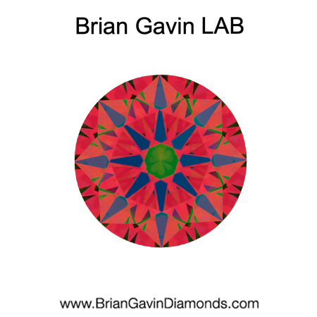 1.01 E VS1 Brian Gavin Premium Lab Grown Round Diamond aset