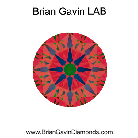 1.748 E VS2 Brian Gavin Premium Lab Grown Round Diamond aset