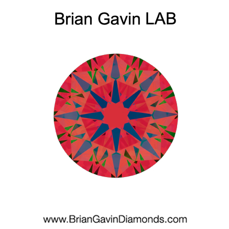 2.021 E VS1 Brian Gavin Premium Lab Grown Round Diamond aset