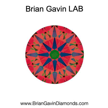 2.173 D VVS2 Brian Gavin Premium Lab Grown Round Diamond aset