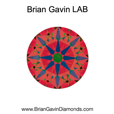 1.456 D VVS1 Brian Gavin Premium Lab Grown Round Diamond aset