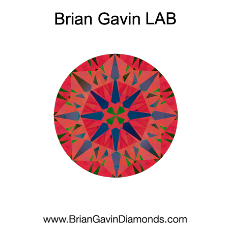 1.487 D VVS1 Brian Gavin Premium Lab Grown Round Diamond aset