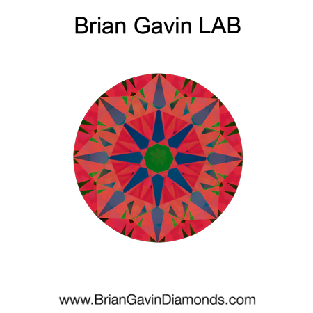 1.441 F VVS2 Brian Gavin Premium Lab Grown Round Diamond aset