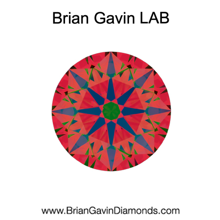 1.913 E VVS2 Brian Gavin Premium Lab Grown Round Diamond aset