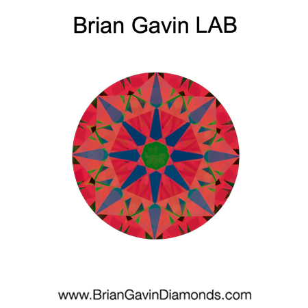 1.533 D SI1 Brian Gavin Premium Lab Grown Round Diamond aset