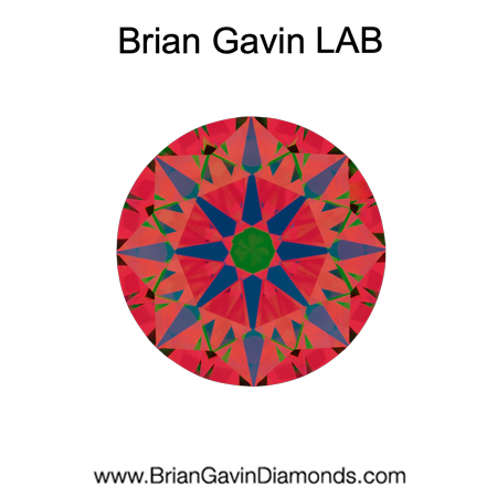1.631 D VVS2 Brian Gavin Premium Lab Grown Round Diamond aset