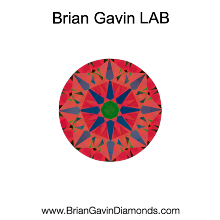 0.764 D VS1 Brian Gavin Premium Lab Grown Round Diamond aset