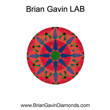 0.992 E VVS2 Brian Gavin Premium Lab Grown Round Diamond aset