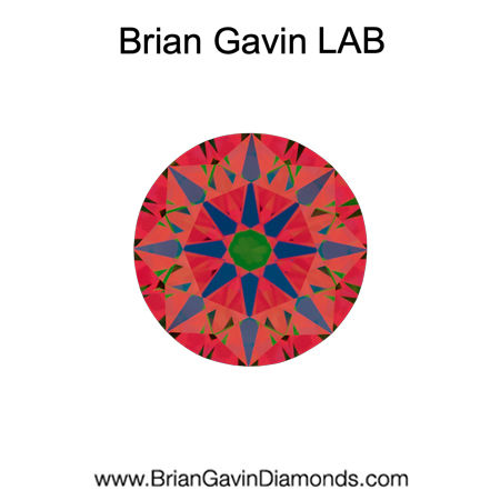 0.72 D VVS1 Brian Gavin Premium Lab Grown Round Diamond aset