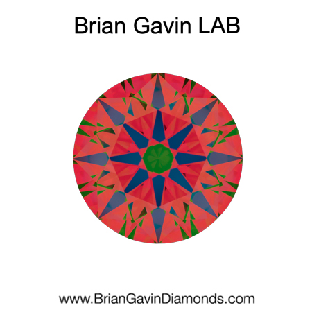 2.536 F VVS2 Brian Gavin Premium Lab Grown Round Diamond aset