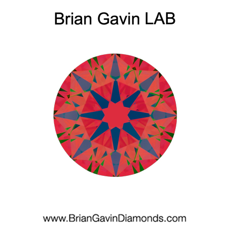1.044 D VS1 Brian Gavin Premium Lab Grown Round Diamond aset